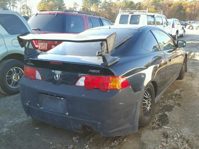 JH4DC54833C009234 - 2003 ACURA RSX BLACK photo 4