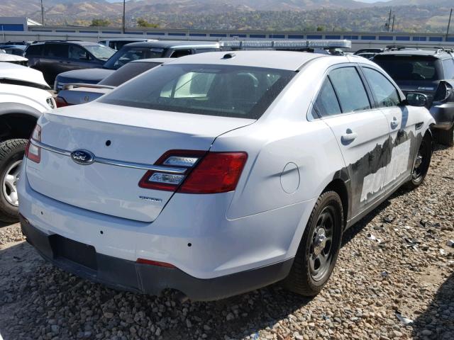 1FAHP2L89DG123455 - 2013 FORD TAURUS POL WHITE photo 4