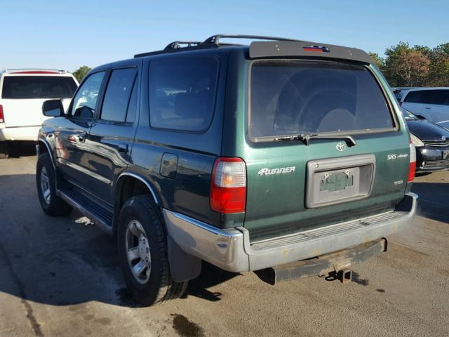 JT3HN86R3X0200782 - 1999 TOYOTA 4RUNNER SR GREEN photo 3