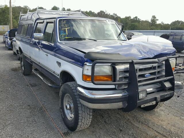 1FTJW36F9VED00226 - 1997 FORD F350 TWO TONE photo 1