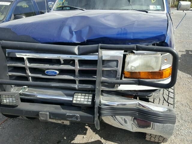 1FTJW36F9VED00226 - 1997 FORD F350 TWO TONE photo 9