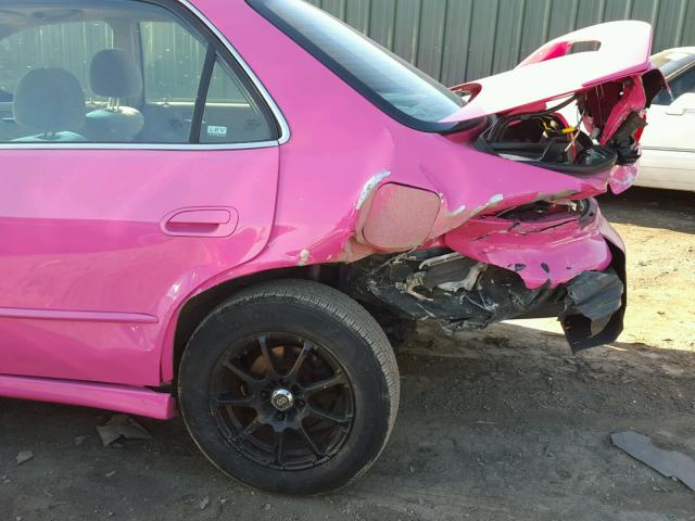 1HGCG5558YA000460 - 2000 HONDA ACCORD EX PINK photo 10