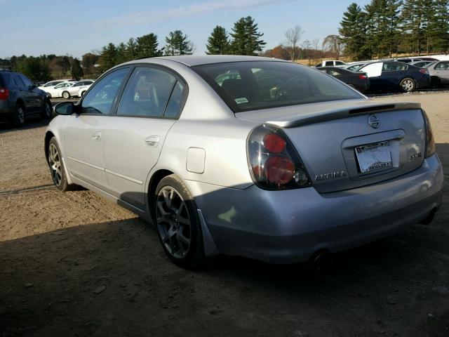 1N4BL11D96C203182 - 2006 NISSAN ALTIMA SE SILVER photo 3