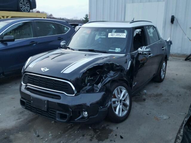 WMWZC5C56EWP36185 - 2014 MINI COOPER S C BLACK photo 2