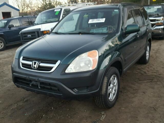 SHSRD78853U101967 - 2003 HONDA CR-V EX GREEN photo 2