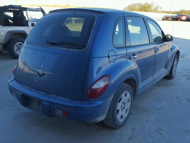 3A4FY48B16T265547 - 2006 CHRYSLER PT CRUISER BLUE photo 4