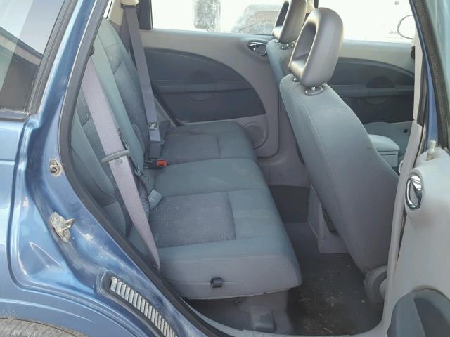 3A4FY48B16T265547 - 2006 CHRYSLER PT CRUISER BLUE photo 6