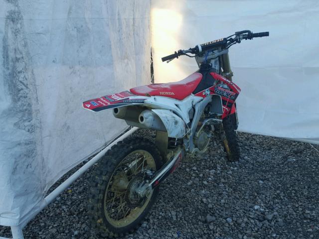 JH2ME1034GK301721 - 2016 HONDA CRF250 R TWO TONE photo 4