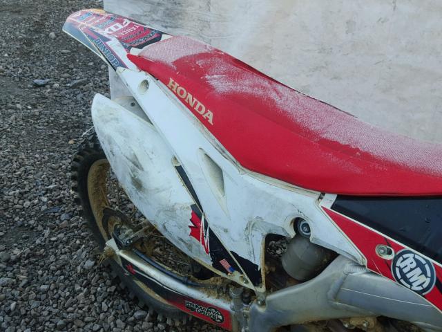 JH2ME1034GK301721 - 2016 HONDA CRF250 R TWO TONE photo 6