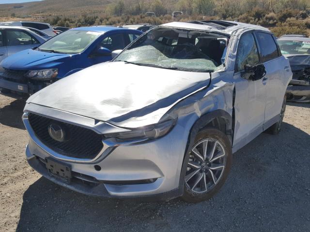 JM3KFBDM2J0326178 - 2018 MAZDA CX-5 GRAND SILVER photo 2