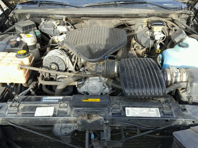 1G6DW52P5TR709209 - 1996 CADILLAC FLEETWOOD BLACK photo 7