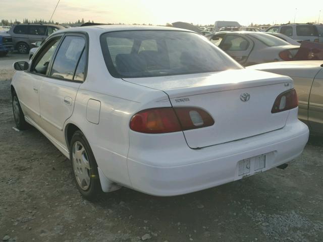 2T1BR12EXYC299785 - 2000 TOYOTA COROLLA VE WHITE photo 3