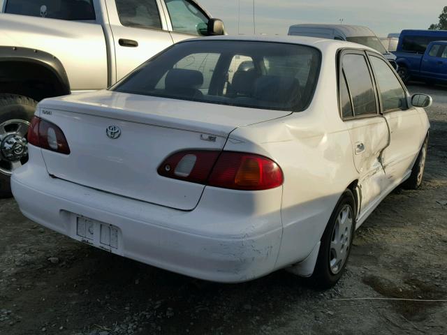 2T1BR12EXYC299785 - 2000 TOYOTA COROLLA VE WHITE photo 4