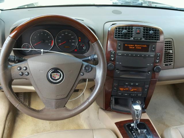 1G6DP577370163560 - 2007 CADILLAC CTS HI FEA CREAM photo 10