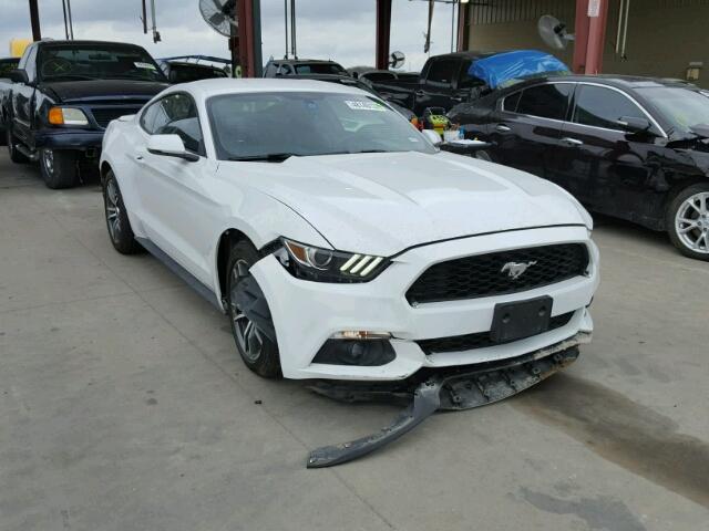 1FA6P8TH6F5350031 - 2015 FORD MUSTANG WHITE photo 1