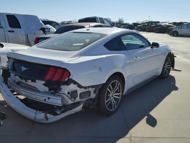 1FA6P8TH6F5350031 - 2015 FORD MUSTANG WHITE photo 4