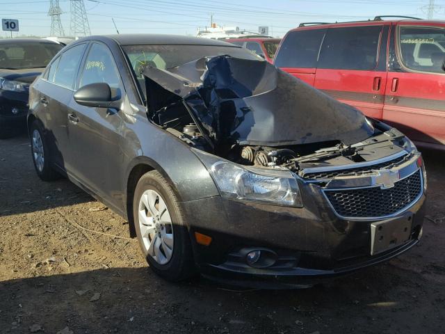 1G1PC5SH2C7197439 - 2012 CHEVROLET CRUZE LS BLACK photo 1