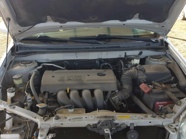 1NXBR32EX7Z836423 - 2007 TOYOTA COROLLA S SILVER photo 7