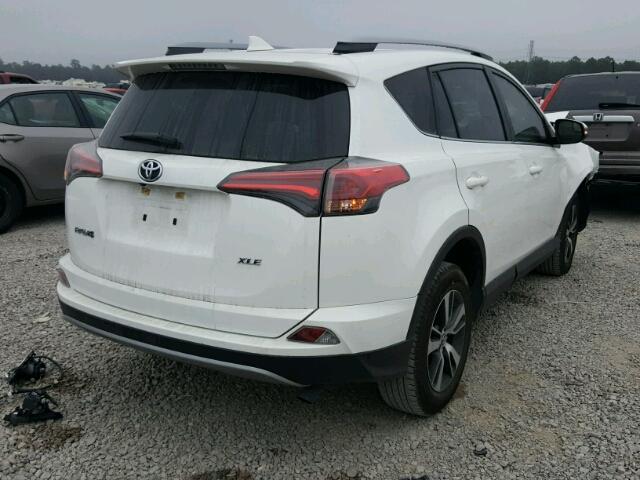 JTMWFREV6HJ101339 - 2017 TOYOTA RAV4 XLE WHITE photo 4