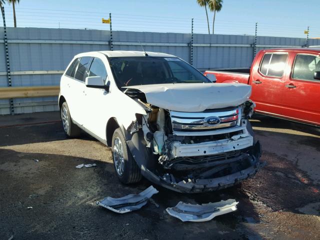 2FMDK39C98BA72637 - 2008 FORD EDGE LIMIT WHITE photo 1