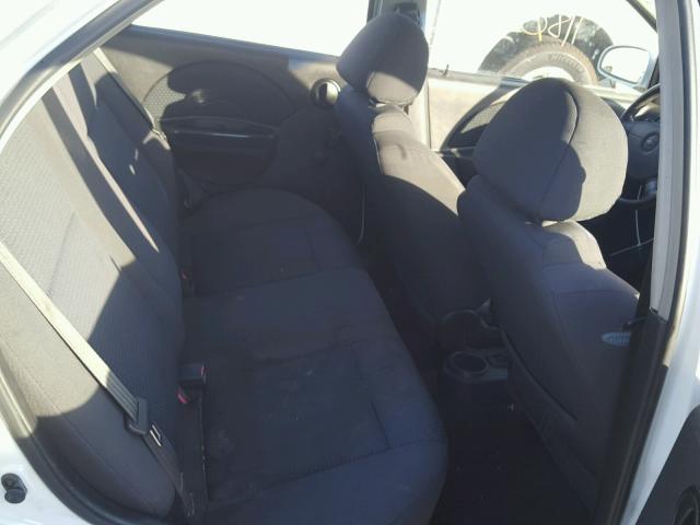 KL1TD56666B542637 - 2006 CHEVROLET AVEO BASE 白色 照片 6