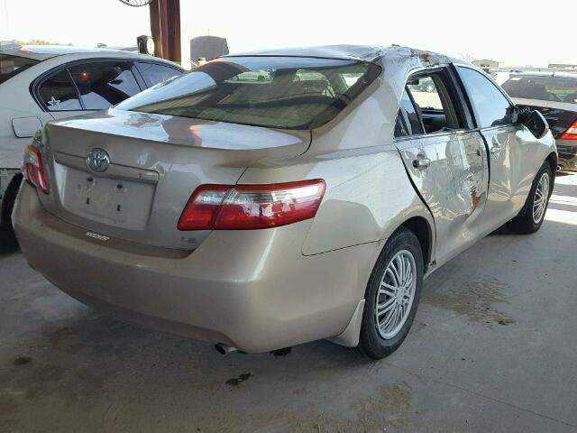 4T1BE46K79U871800 - 2009 TOYOTA CAMRY BASE GOLD photo 4