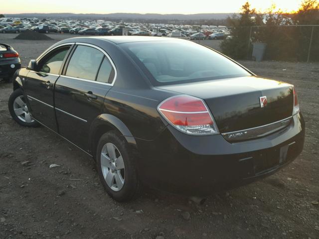 1G8ZR57507F297803 - 2007 SATURN AURA GREEN BLACK photo 3