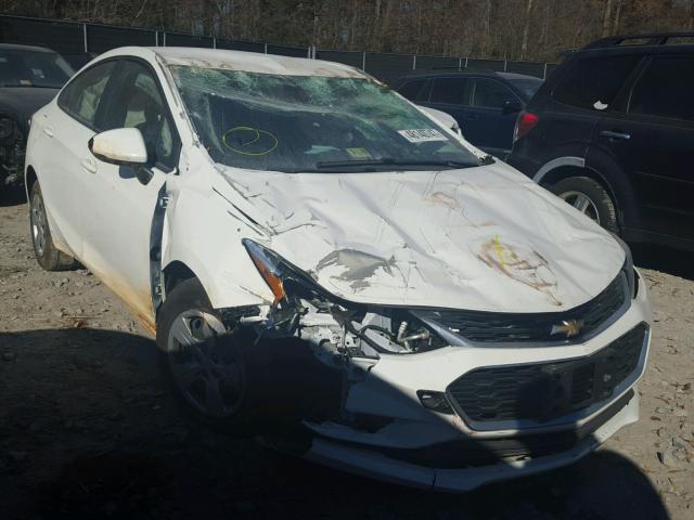 1G1BC5SM6H7108471 - 2017 CHEVROLET CRUZE LS WHITE photo 1