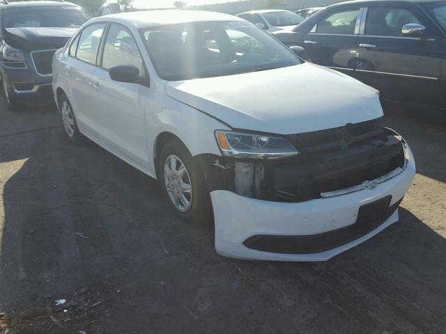 3VW1K7AJ7CM473312 - 2012 VOLKSWAGEN JETTA BASE WHITE photo 1