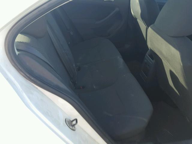 3VW1K7AJ7CM473312 - 2012 VOLKSWAGEN JETTA BASE WHITE photo 6