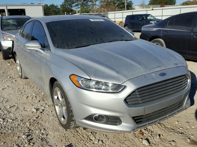 3FA6P0H97FR203054 - 2015 FORD FUSION SE SILVER photo 1