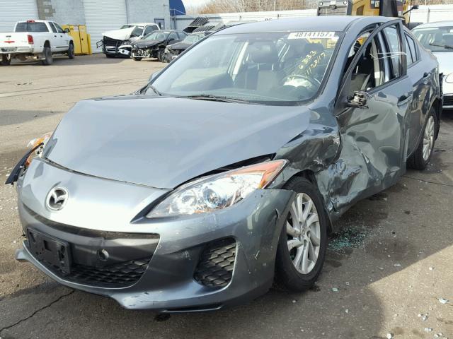 JM1BL1V70C1619448 - 2012 MAZDA 3 I BLUE photo 2