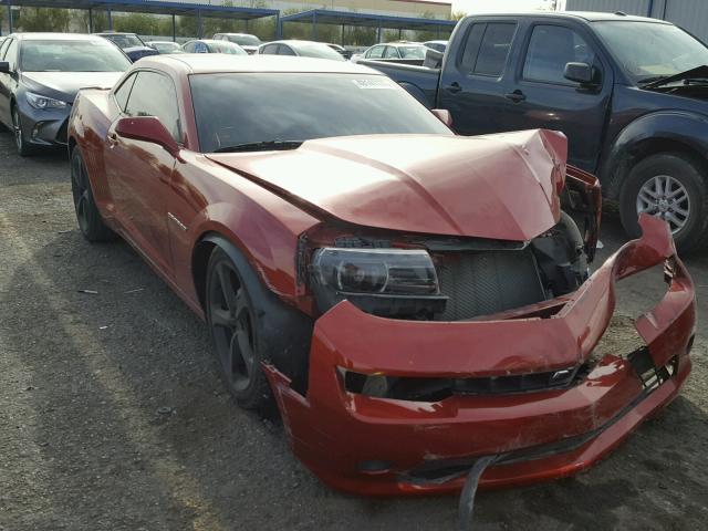 2G1FC1E37E9270147 - 2014 CHEVROLET CAMARO LT RED photo 1