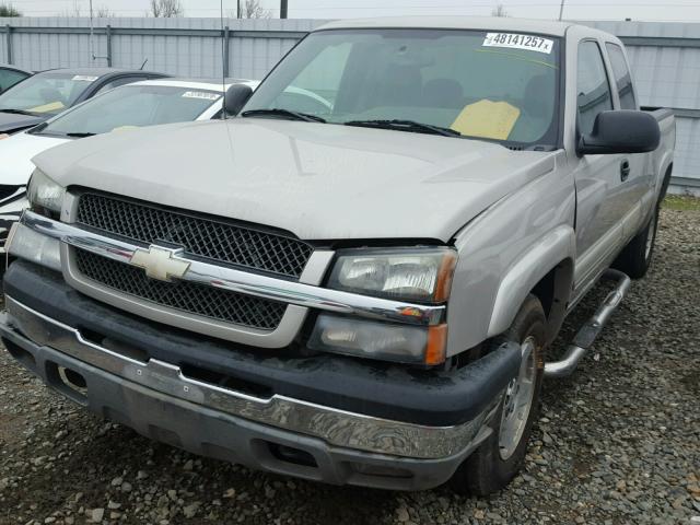 1GCEK19Z75Z160192 - 2005 CHEVROLET SILVERADO GRAY photo 2