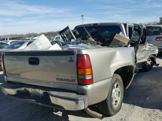 2GCEC19V021202118 - 2002 CHEVROLET SILVERADO GOLD photo 4