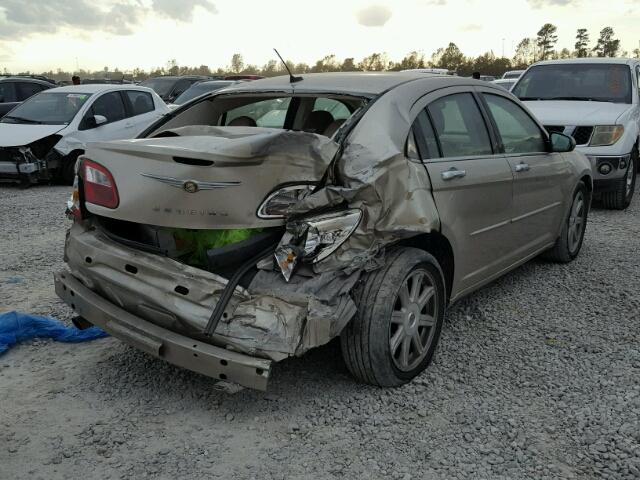 1C3LC66MX7N564080 - 2007 CHRYSLER SEBRING LI GOLD photo 4