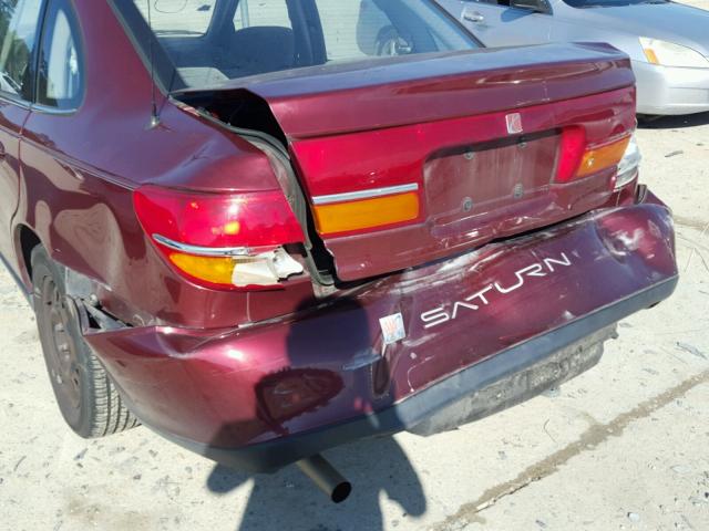 1G8JU54F72Y512910 - 2002 SATURN L200 MAROON photo 9