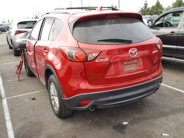 JM3KE2CY2F0498421 - 2015 MAZDA CX-5 TOURI RED photo 3