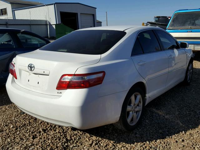 4T1BE46K87U701362 - 2007 TOYOTA CAMRY NEW WHITE photo 4