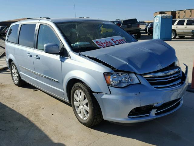 2C4RC1BG8DR756217 - 2013 CHRYSLER TOWN & COU BLUE photo 1