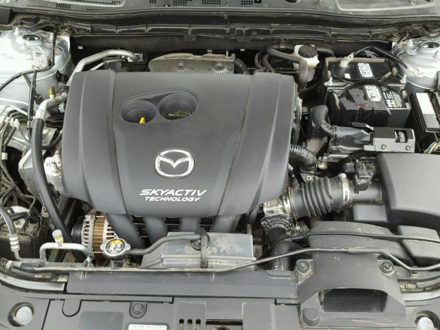 3MZBN1U79HM121025 - 2017 MAZDA 3 SPORT SILVER photo 7