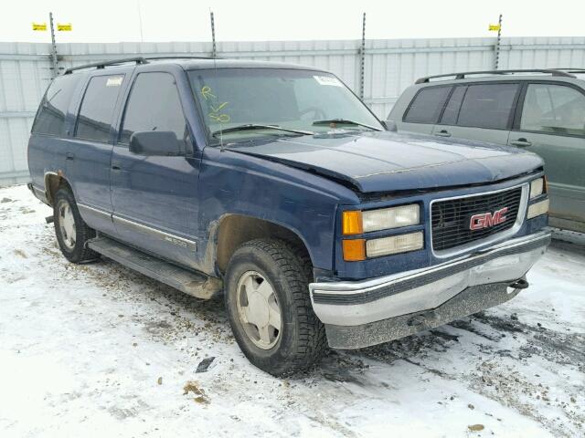 1GKEK13R7VJ722149 - 1997 GMC YUKON BLUE photo 1