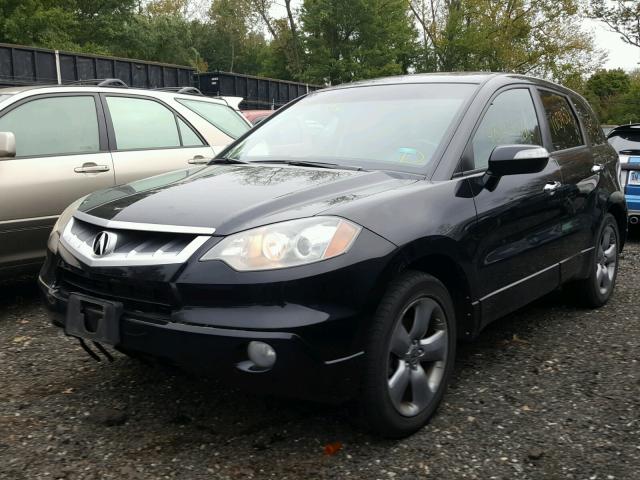 5J8TB18297A001950 - 2007 ACURA RDX BLACK photo 2