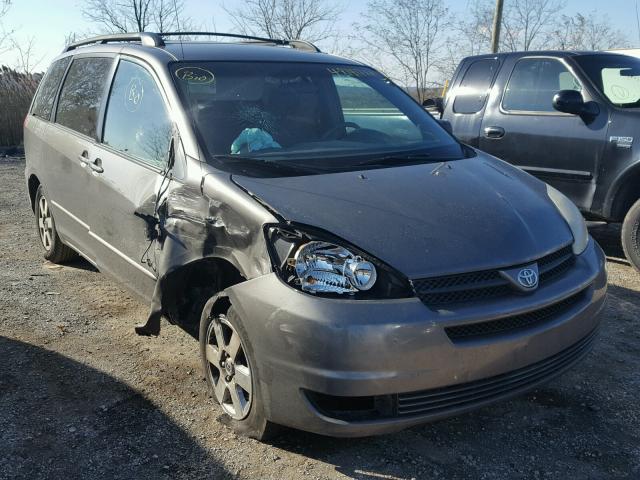 5TDZA23C14S163569 - 2004 TOYOTA SIENNA CE TAN photo 1