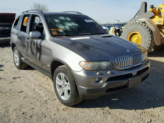 5UXFB53565LV11080 - 2005 BMW X5 4.4I GRAY photo 1