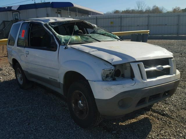 1FMYU60E91UC65723 - 2001 FORD EXPLORER S WHITE photo 1