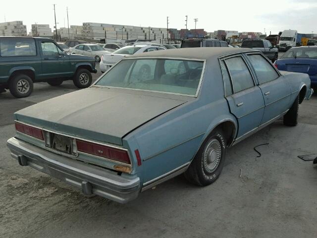 1N69U7C161615 - 1977 CHEVROLET CAPRICE BLUE photo 4