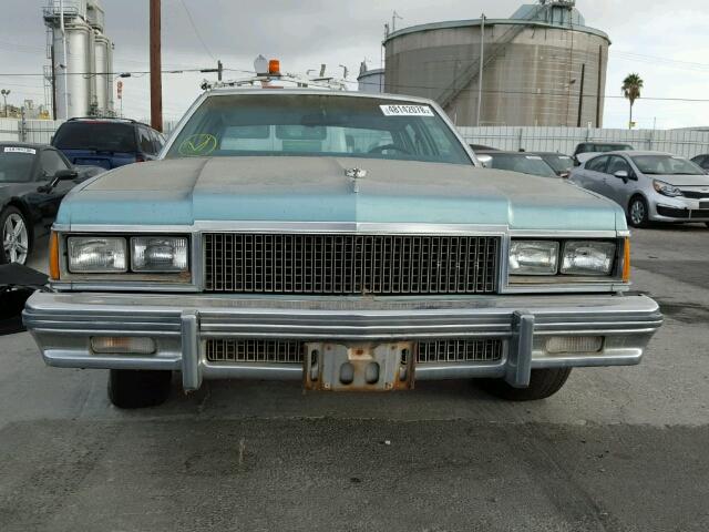 1N69U7C161615 - 1977 CHEVROLET CAPRICE BLUE photo 9