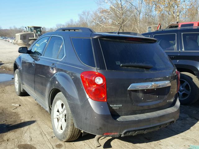 2GNFLEEK9D6348165 - 2013 CHEVROLET EQUINOX LT GRAY photo 3