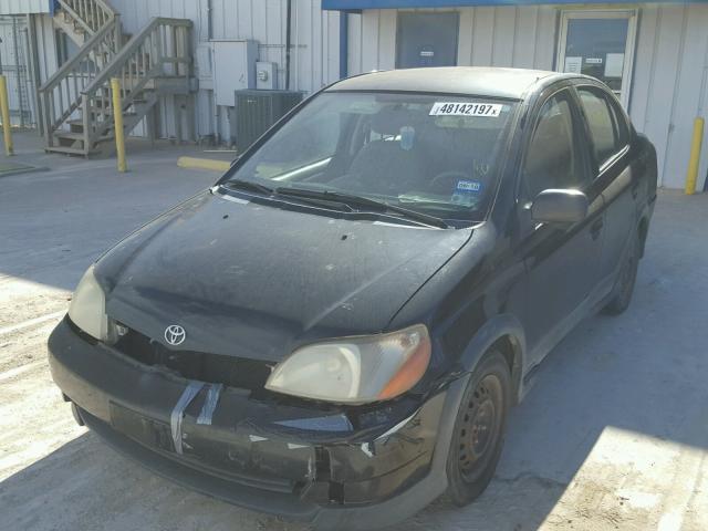 JTDBT1233Y0025239 - 2000 TOYOTA ECHO BLACK photo 2